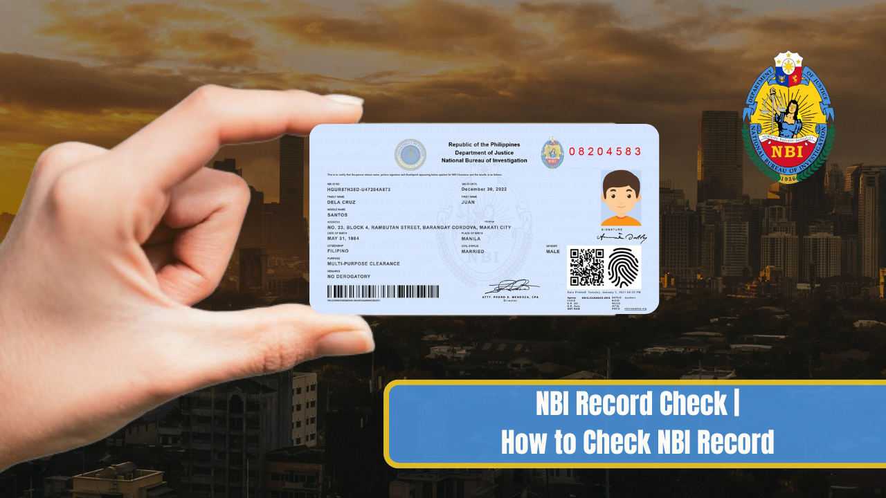 NBI Record Check | How to Check NBI Record